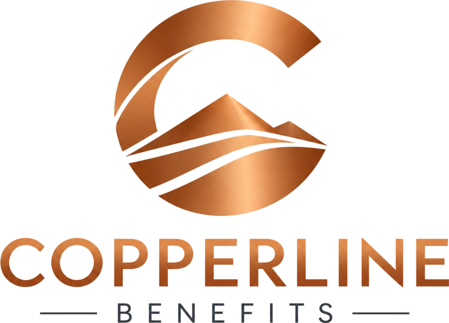 Copperline Benefits mountain logo
